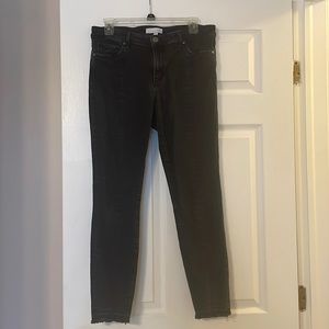 LOFT black curvy skinny jeans - size 30 (10)